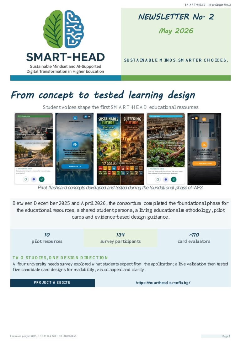 Student Voices Shape the First SMART-HEAD Educational Resources publication cover